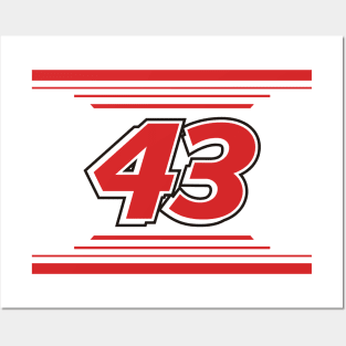 Daniel Dye #43 2024 NASCAR Design Posters and Art